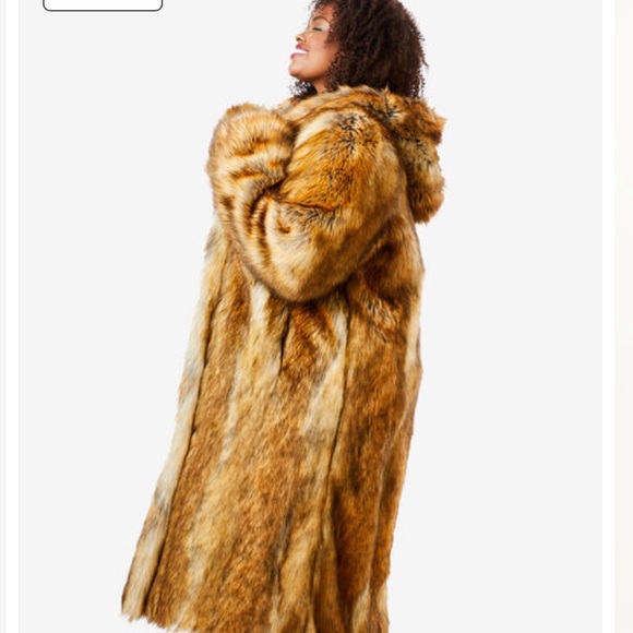 Brand new never use Fur Coat - Picture 1 of 3